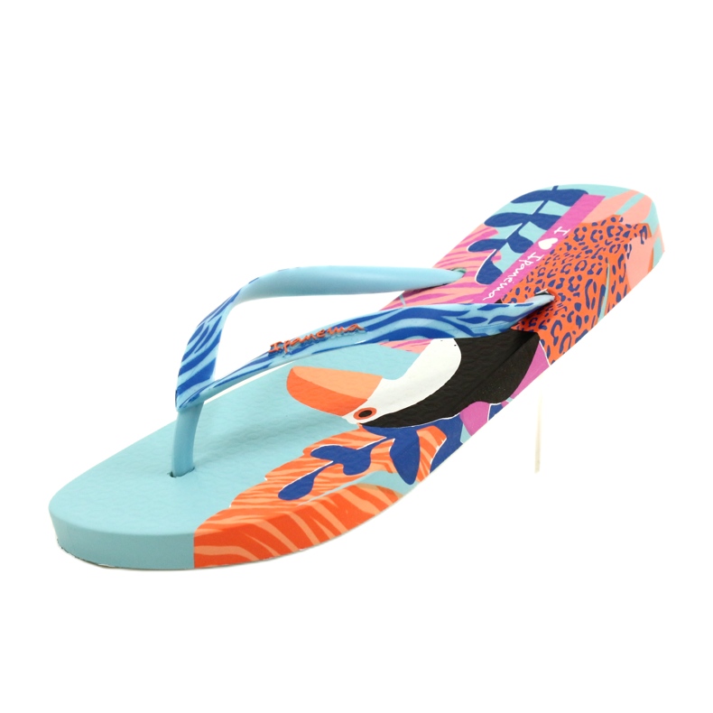 Chanclas Tukan Ipanema 26635 Azul / Naranja rosado 4