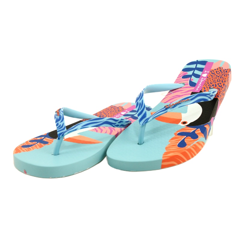 Chanclas Tukan Ipanema 26635 Azul / Naranja rosado 3