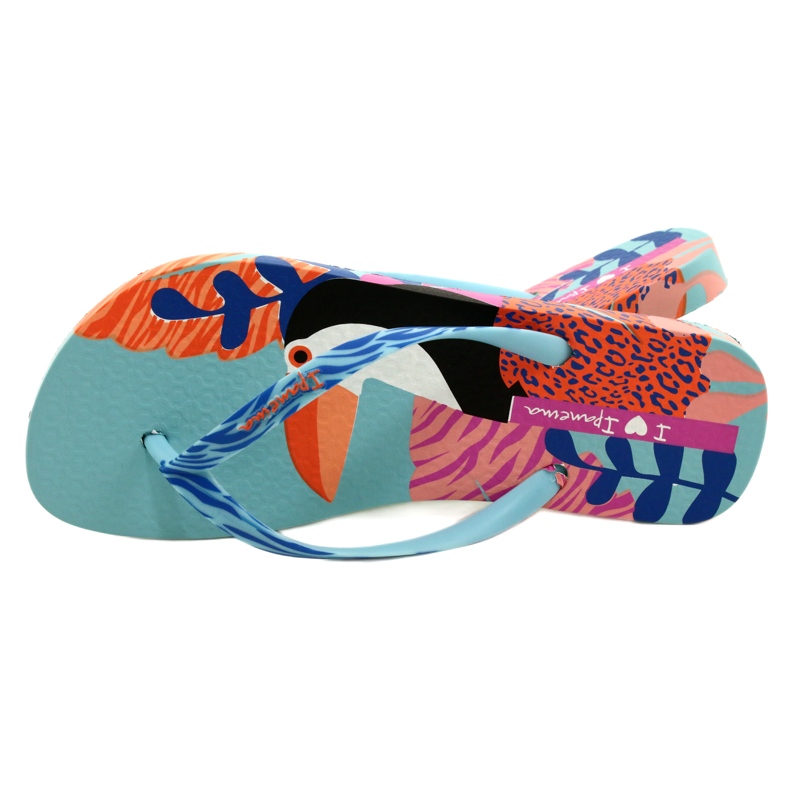 Chanclas Tukan Ipanema 26635 Azul / Naranja rosado 5