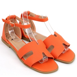 Sandalias mujer Lorena Naranja 2 Sandalias mujer Lorena Naranja 2