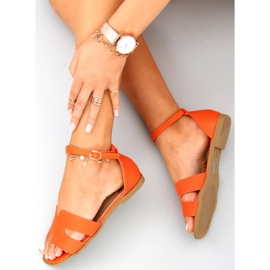 Sandalias mujer Lorena Naranja 3
