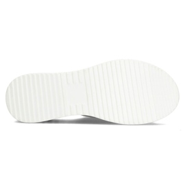 Zapatillas de cuero Filippo DK3615 / 22 Wh blanco 2
