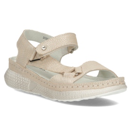 Sandalias de piel Filippo DS3517/22 Be beige 3