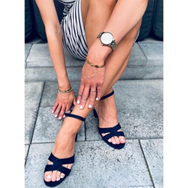 Sandalias tacón Moly Azul azul marino 3