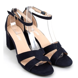 Sandalias tacón Moly Azul azul marino 2