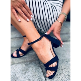 Sandalias tacón Moly Azul azul marino 1