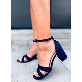 Sandalias tacón Moly Azul azul marino 5