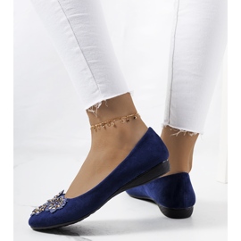 Bailarinas de mujer Ditte azul marino 2