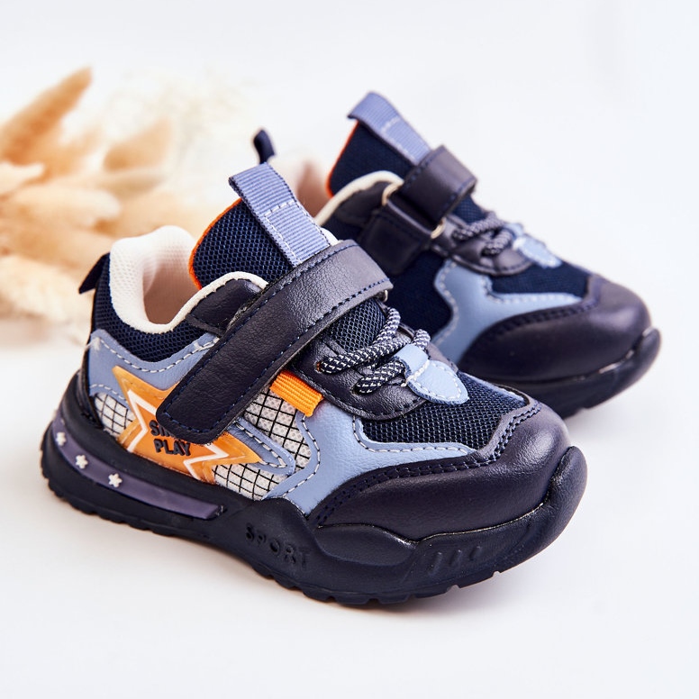 PJ2 Deportivas Ligeras Infantiles Azul Marino Mobby 1