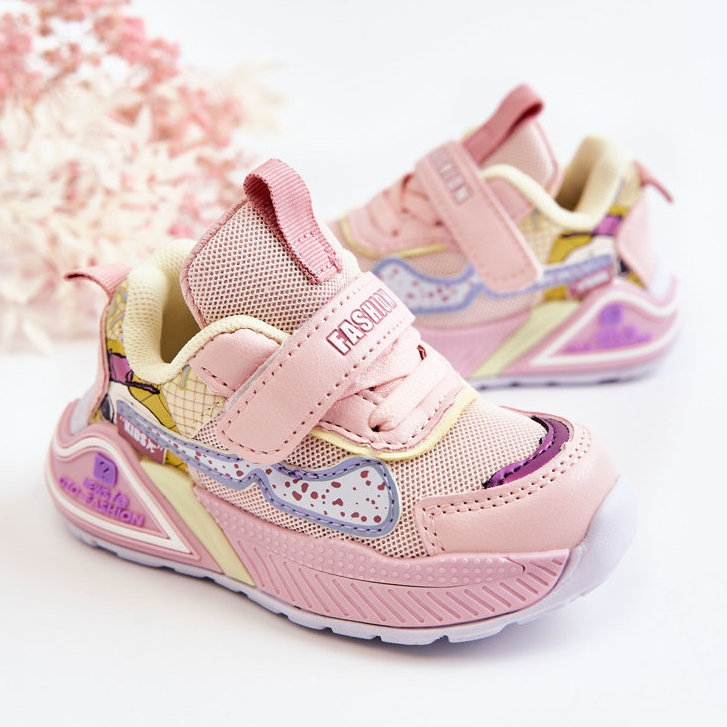 Deportivas Ligeras Infantiles Snoopy Rosa rosado 1 Deportivas Ligeras Infantiles Snoopy Rosa rosado 1