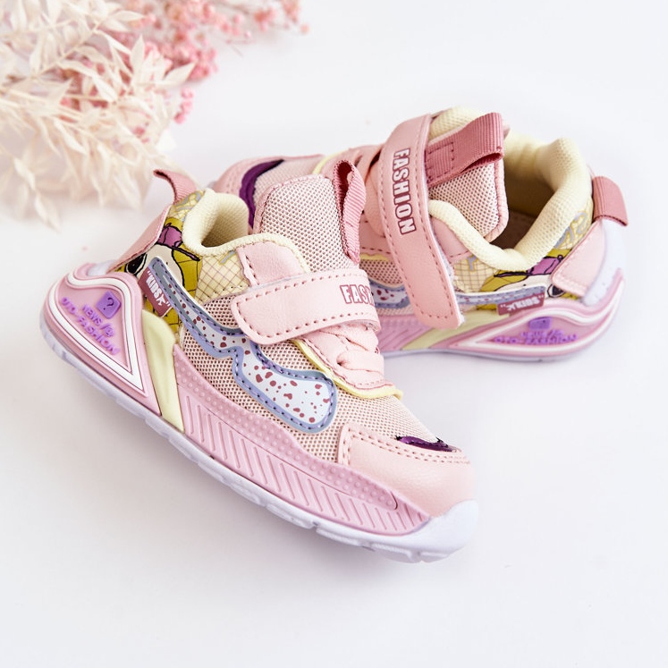 Deportivas Ligeras Infantiles Snoopy Rosa rosado 2 Deportivas Ligeras Infantiles Snoopy Rosa rosado 2