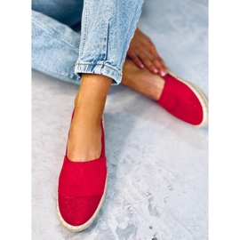 Alpargatas de mujer Darcy Rojo 1