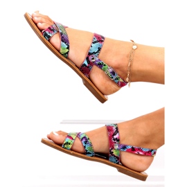 Sandalias mujer Glory Snake multicolor 4