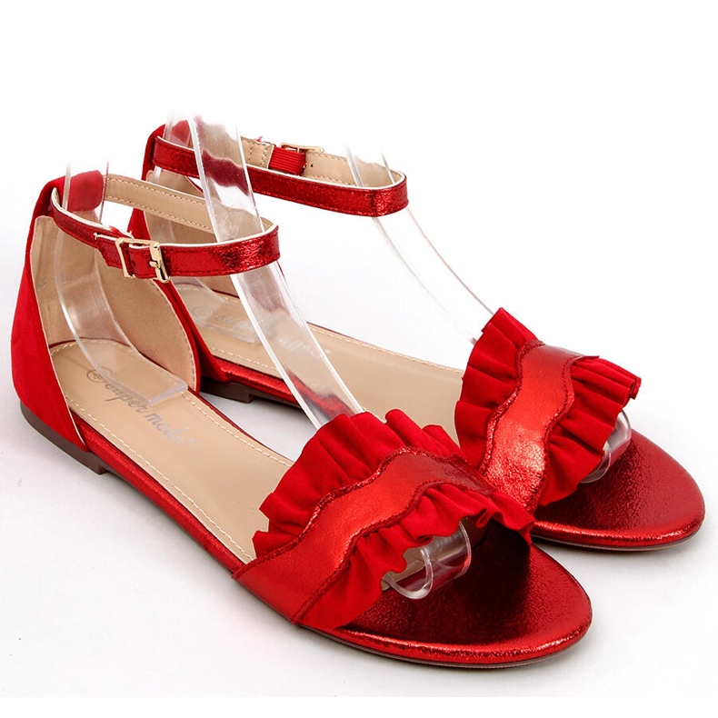 Sandalias de mujer Alpha Red rojo 1