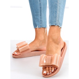 Zapatillas Casa Mujer Silicona Vinca Rosa beige 3