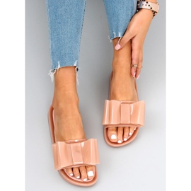 Zapatillas Casa Mujer Silicona Vinca Rosa beige 1