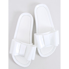 Zapatillas casa de mujer Vinca White silicona blanco 3