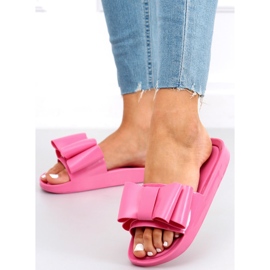 Zapatillas casa mujer Vinca Fucsia silicona rosa 1