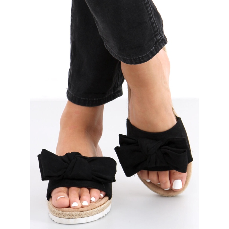 Alpargatas con lazo Viola Black negro 1