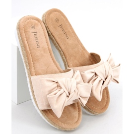 Alpargatas con lazo Viola Beige 5