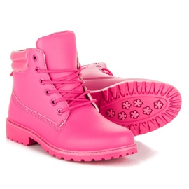 Seastar Botas Trapper Mujer rosado 3