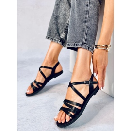Sandalias mujer Floss Black negro 4