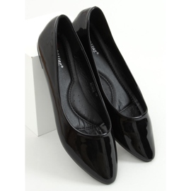 Bailarinas lisas lacadas negro CC201 Negro II Calidad 3