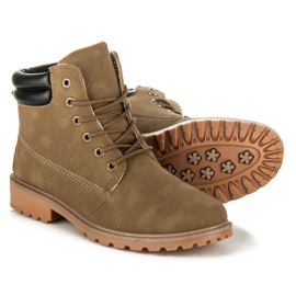 Seastar Botas Trapper Mujer marrón verde 4