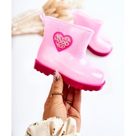 Botas de lluvia para niños Lluvia Rosa rosado 4