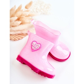 Botas de lluvia para niños Lluvia Rosa rosado 2