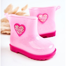 Botas de lluvia para niños Lluvia Rosa rosado 3