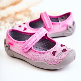 BEFADO S.A. Bailarinas Befado Gatos 114X451 Rosa-Gris 1