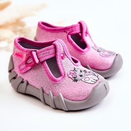 BEFADO S.A. Pantuflas Befado Gatito 110P433 Rosa rosado 1