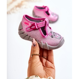 BEFADO S.A. Pantuflas Befado Gatito 110P433 Rosa rosado 4