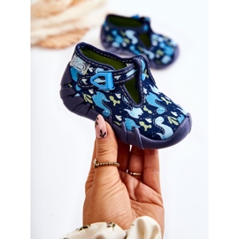 BEFADO S.A. Zapatos Pantuflas Befado Dinosaurios 110P448 Azul Marino 3