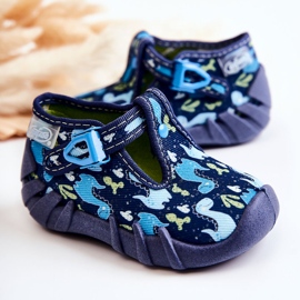 BEFADO S.A. Zapatos Pantuflas Befado Dinosaurios 110P448 Azul Marino 2