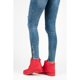 Seastar Botas Trapper Mujer rojo 1 Seastar Botas Trapper Mujer rojo 1