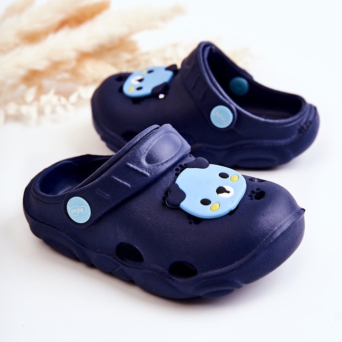 BEFADO S.A. Pantuflas Infantiles Kroks Miś Befado 159X110 Azul Marino 2
