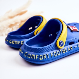 BEFADO S.A. Pantuflas Infantiles Kroksy Cola Befado 159Y101 Azul Oscuro 3