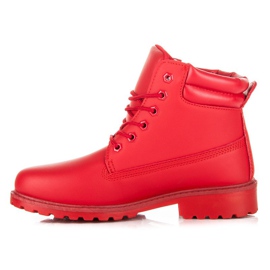 Seastar Botas Trapper Mujer rojo 2