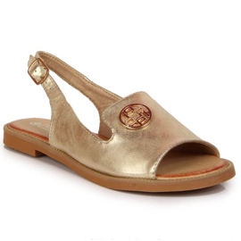 Sandalias con adorno dorado W Filippo 4