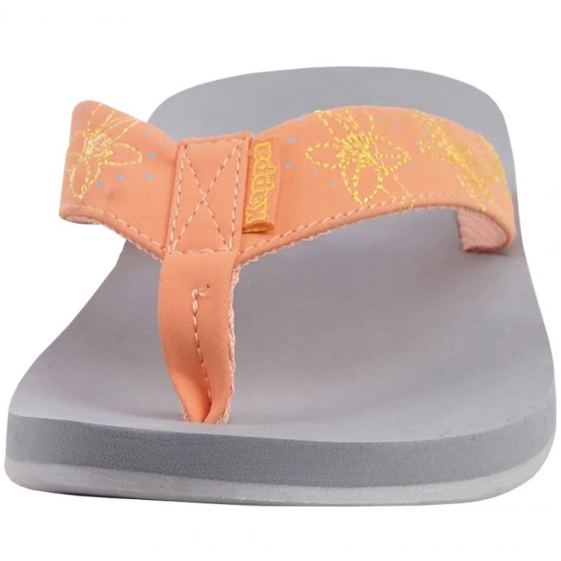 Chanclas Kappa Lagoon W 242484 7416 naranja amarillo 1