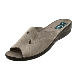 Adanex Sandalias mujer BIO Nature 27341 gris 4