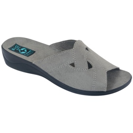 Adanex Sandalias mujer BIO Nature 27341 gris 1