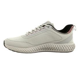 NEWS Zapatos deportivos para hombres 22mn37-4920 gris cómodo inserto 2
