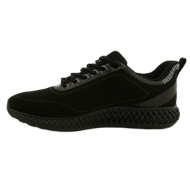 NEWS Zapatos deportivos para hombres 22mn37-4920 negro 1