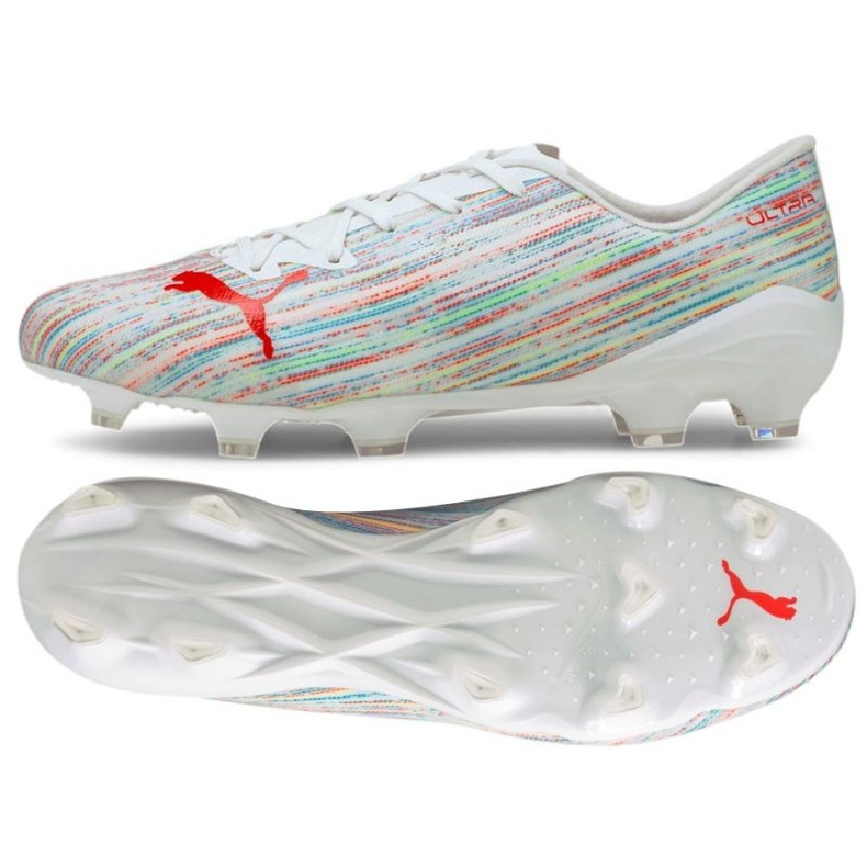 Botas de fútbol Puma Ultra 2.2 Fg Ag M 106343 04 multicolor blanco 1 Botas de fútbol Puma Ultra 2.2 Fg Ag M 106343 04 multicolor blanco 1