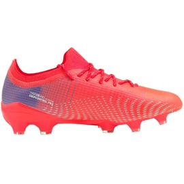 Botas de fútbol Puma Ultra 2.3 Fg Ag M 106518 01 rojo naranjas y rojos 1