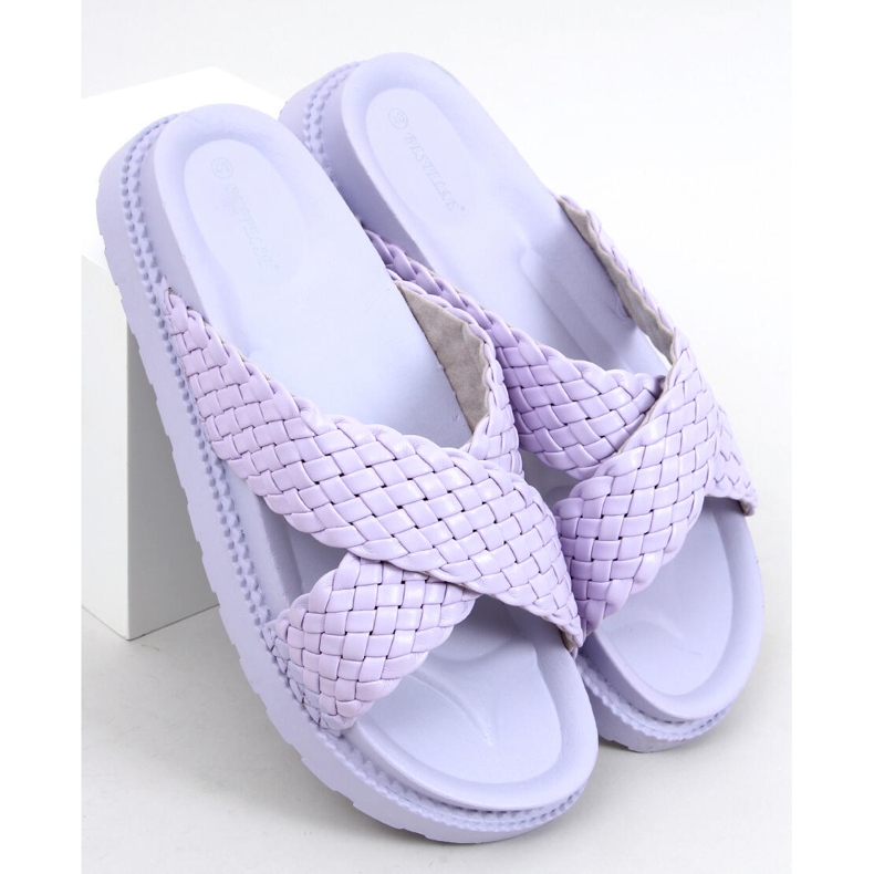 Pantuflas de mujer Norma Moradas violeta 2 Pantuflas de mujer Norma Moradas violeta 2