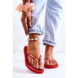Chanclas Mujer Big Star JJ274A384 Rojo 3